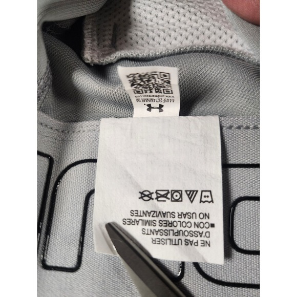 Under Armour Men M Gray UA Utility Relaxed Fit Open Bottom Adult Baseball Pants - Picture 8 of 12